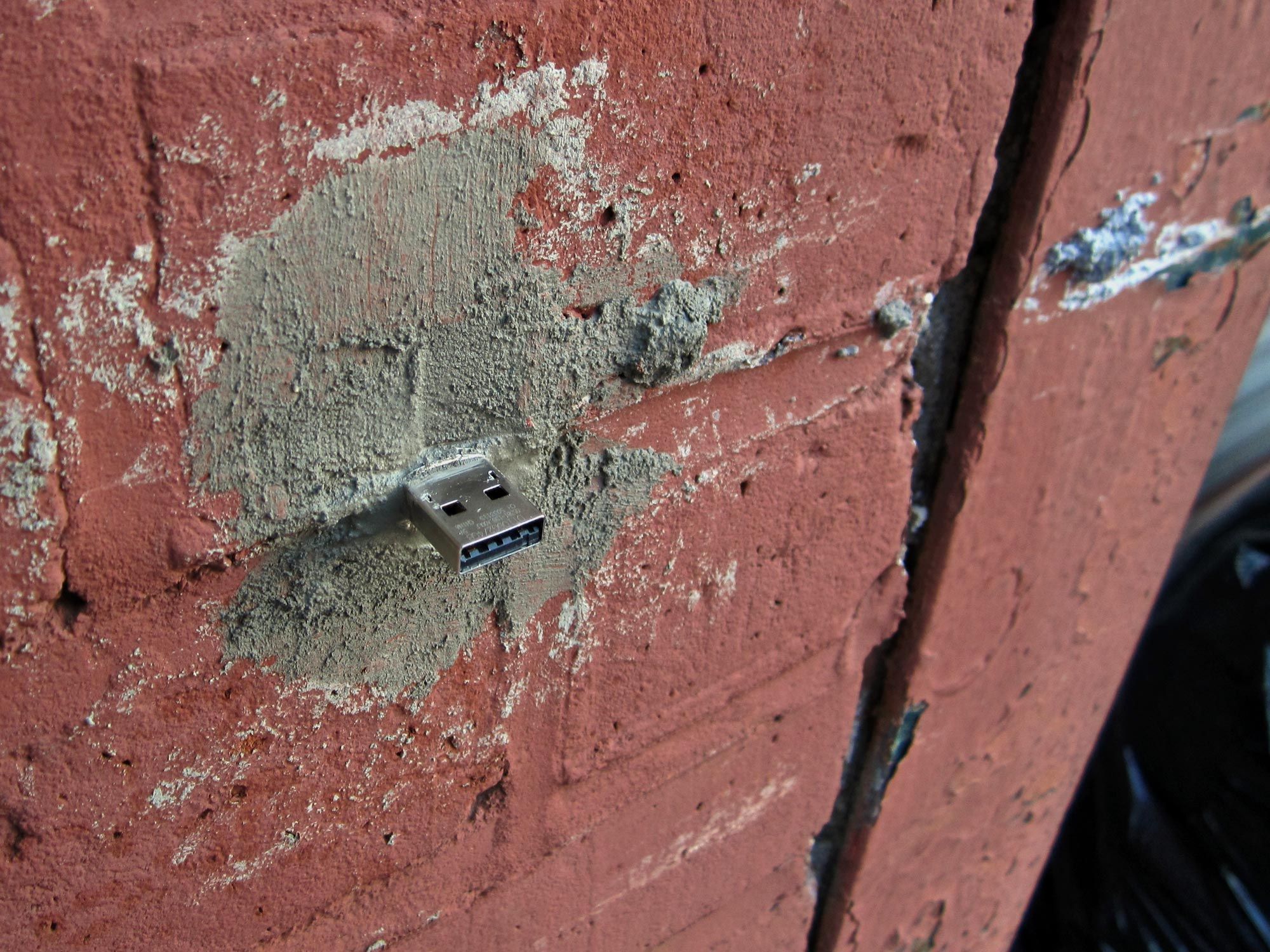 Dead Drop installed at 319 Scholes Street