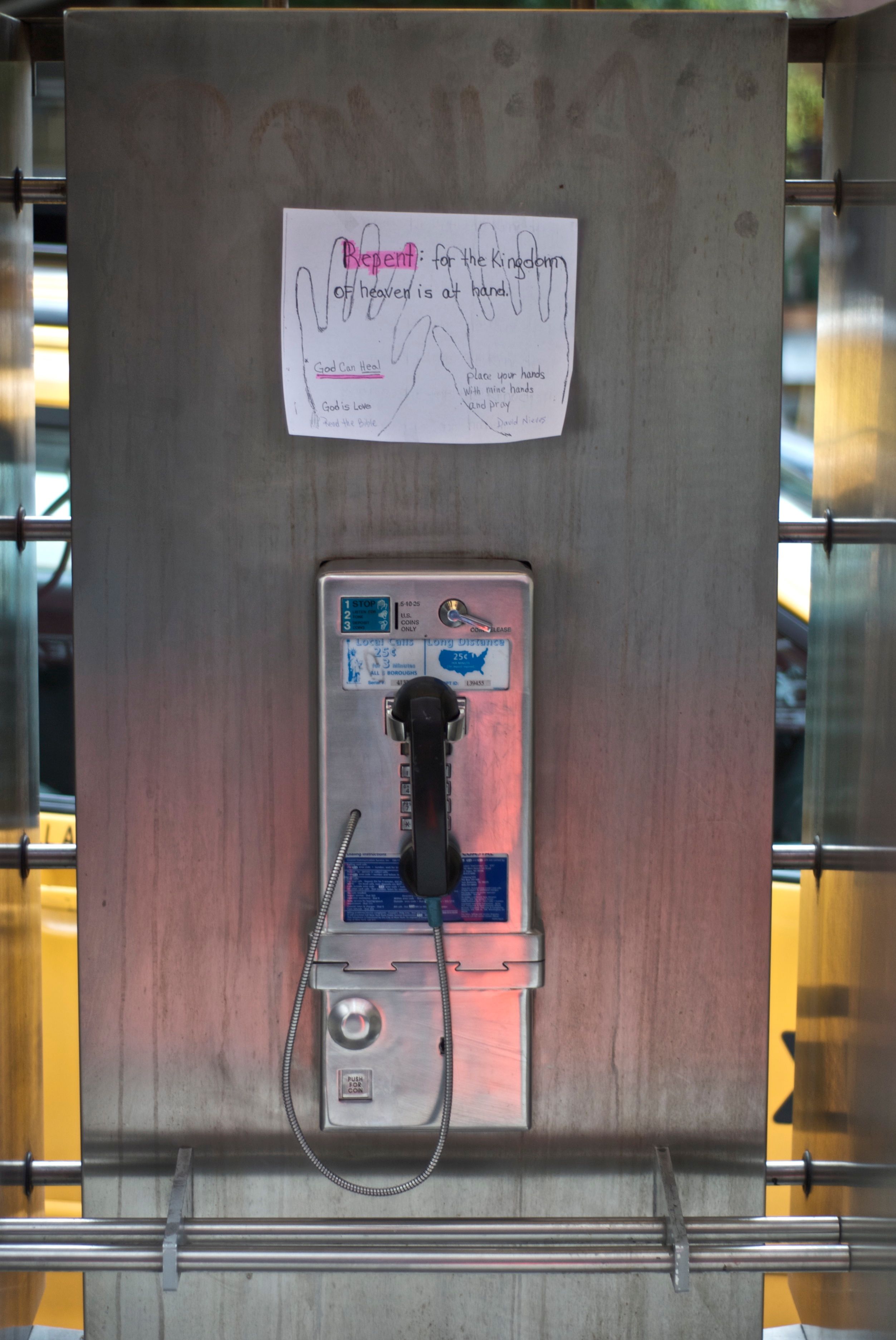 A sensor found on a walk in Manhattan