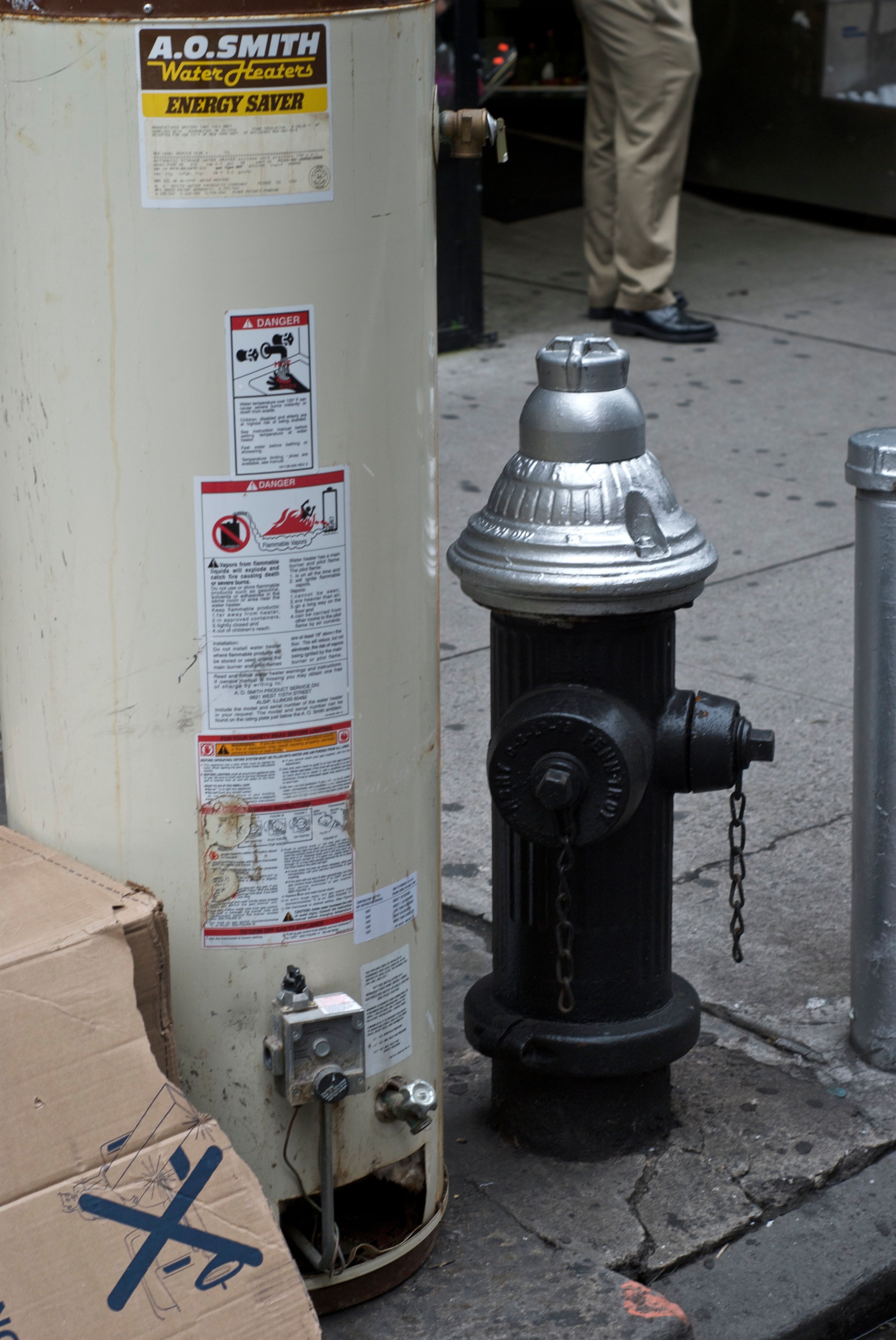 A sensor found on a walk in Manhattan