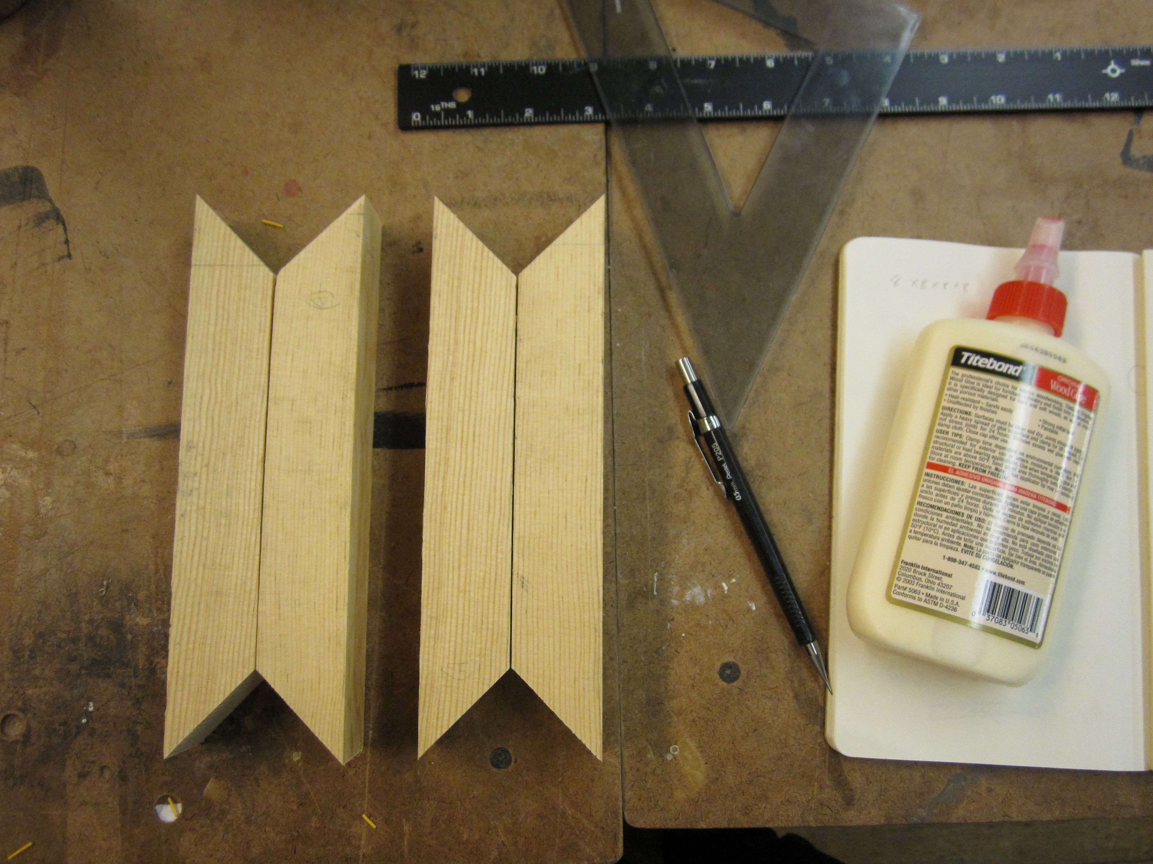 Initial cuts