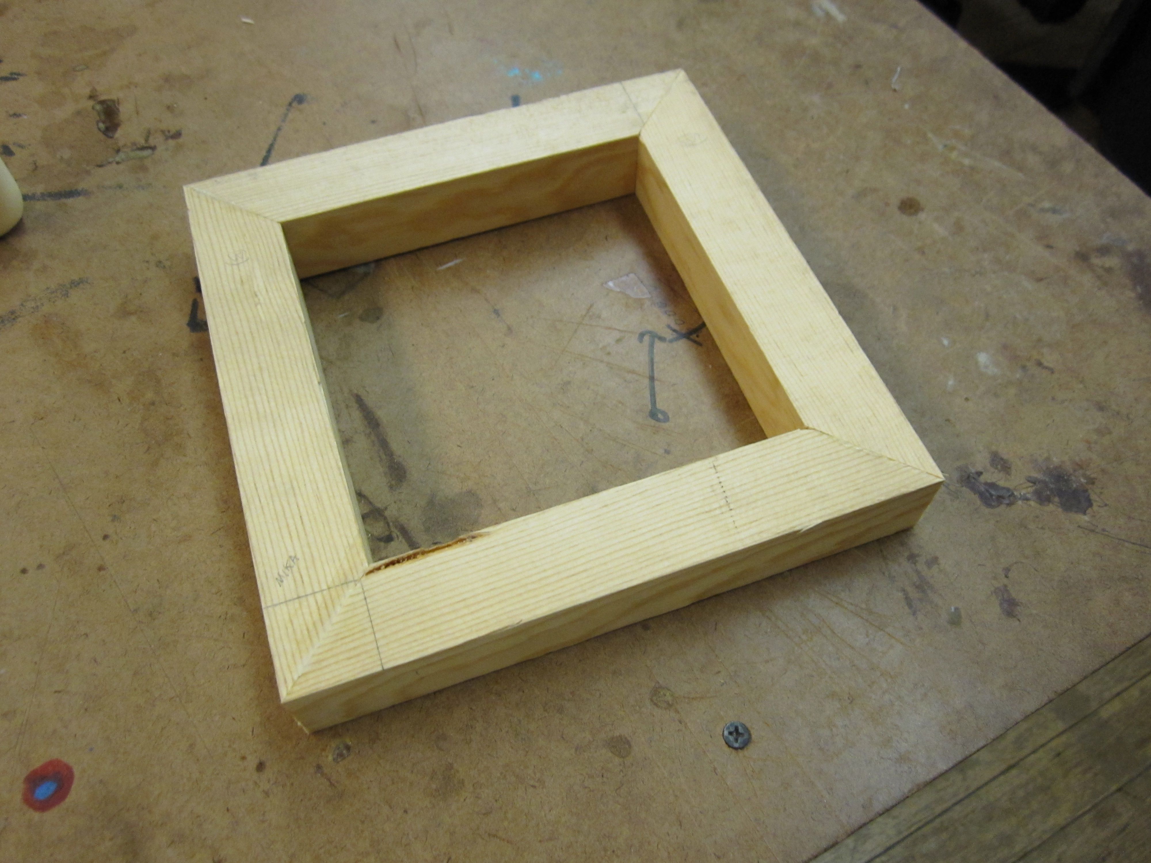 Finished frame