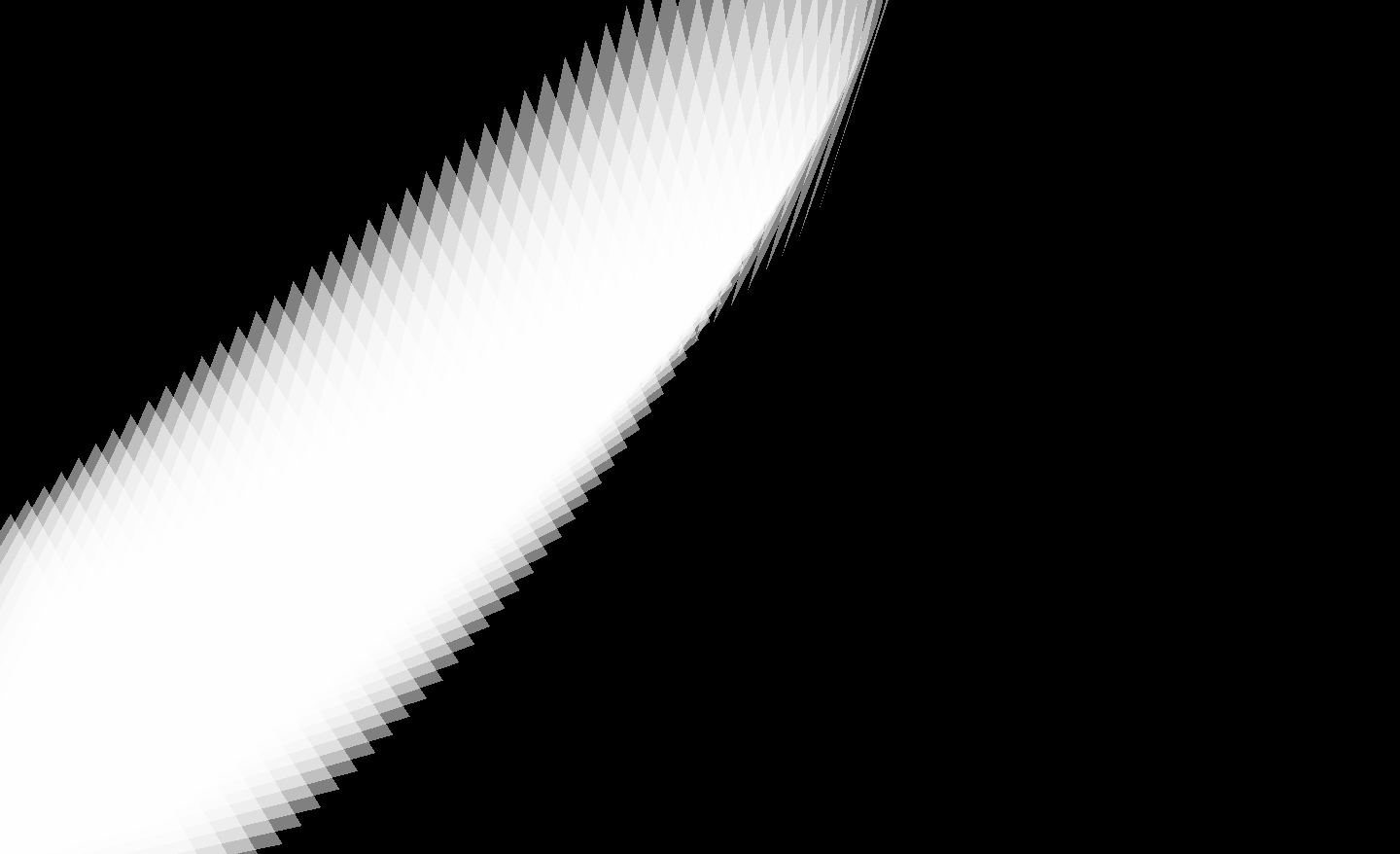 Yet more white triangles on a black background