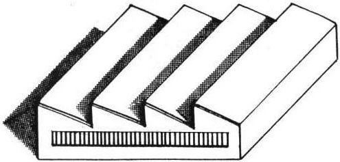 Clerestory windows on sawtoothed roof factory building
