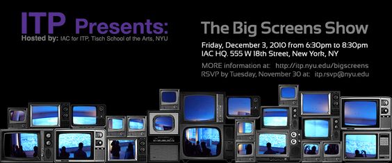 ITP Big Screens event promo image